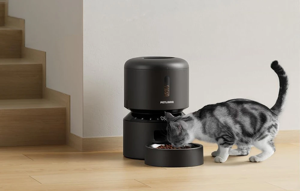 PETLIBRO Granary 3L Pet Food Dispenser (Juodas) aprašymas - Prekės nuotrauka