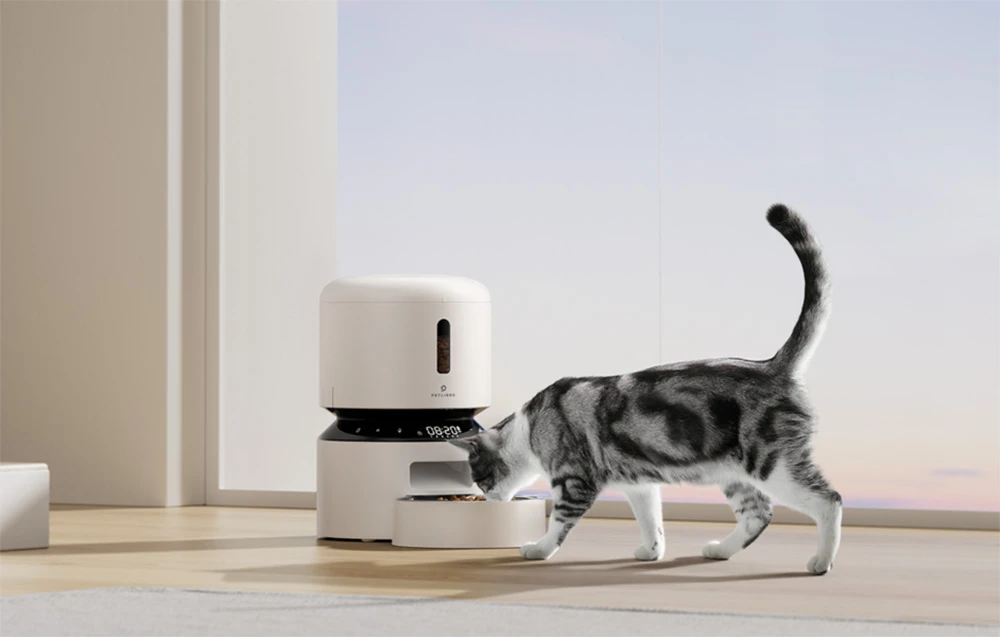 PETLIBRO Granary 3L Pet Food Dispenser (Baltas) aprašymas - Prekės nuotrauka