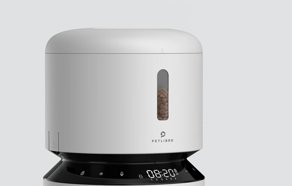 PETLIBRO Granary 3L Pet Food Dispenser (Baltas) aprašymas - Prekės nuotrauka