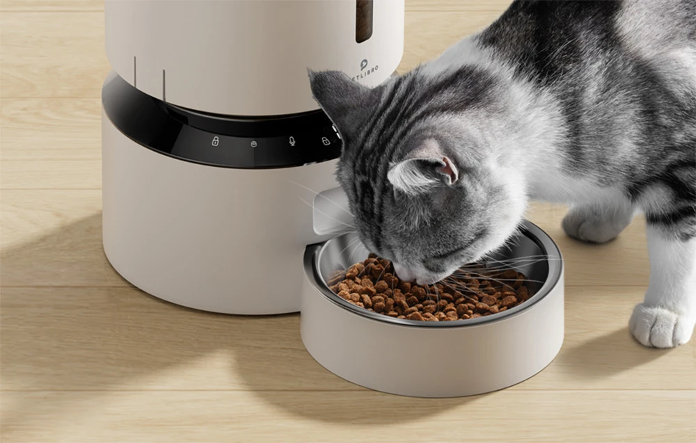 PETLIBRO Granary 3L Pet Food Dispenser (Baltas) aprašymas - Prekės nuotrauka