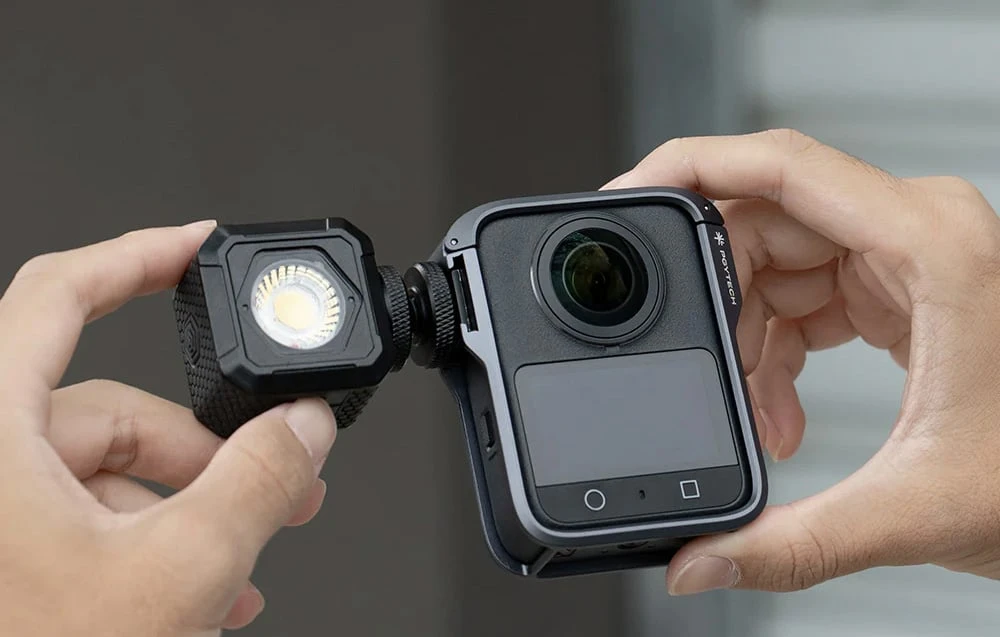Kameros tvirtinimas - PGYTECH OSMO 360 kamerai skirtas narvas (aliuminio lydinys, keli tvirtinimai) aprašymas - Prekės nuotrauka