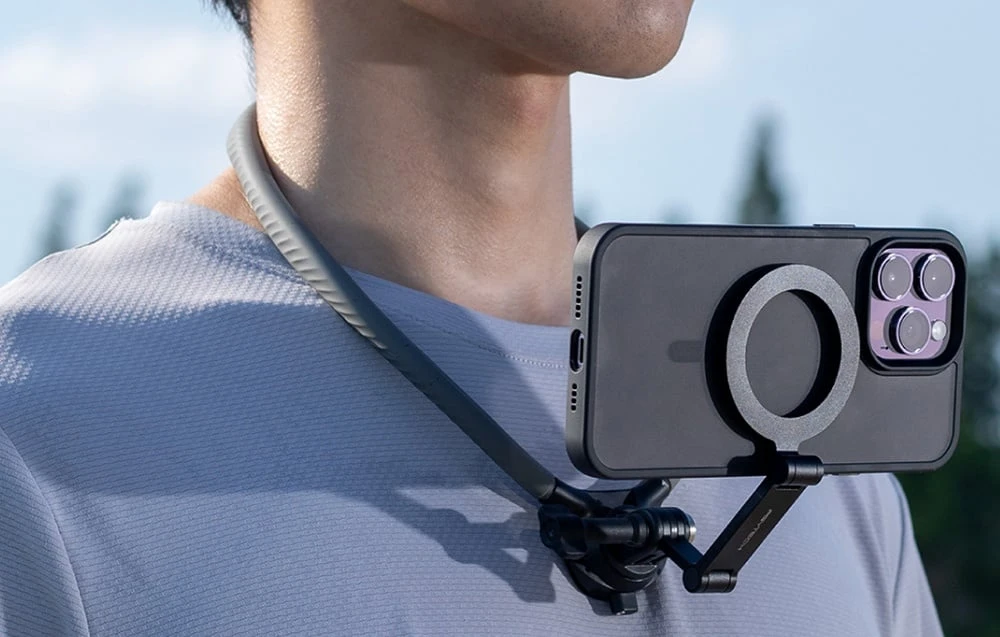 Mocowanie na klatkę piersiową PGYTECH do kamer sportowych i smartfonów MagSafe aprašymas - Prekės nuotrauka Mocowanie na klatkę piersiową PGYTECH do kamer sportowych i smartfonów MagSafe aprašymas - Prekės nuotrauka