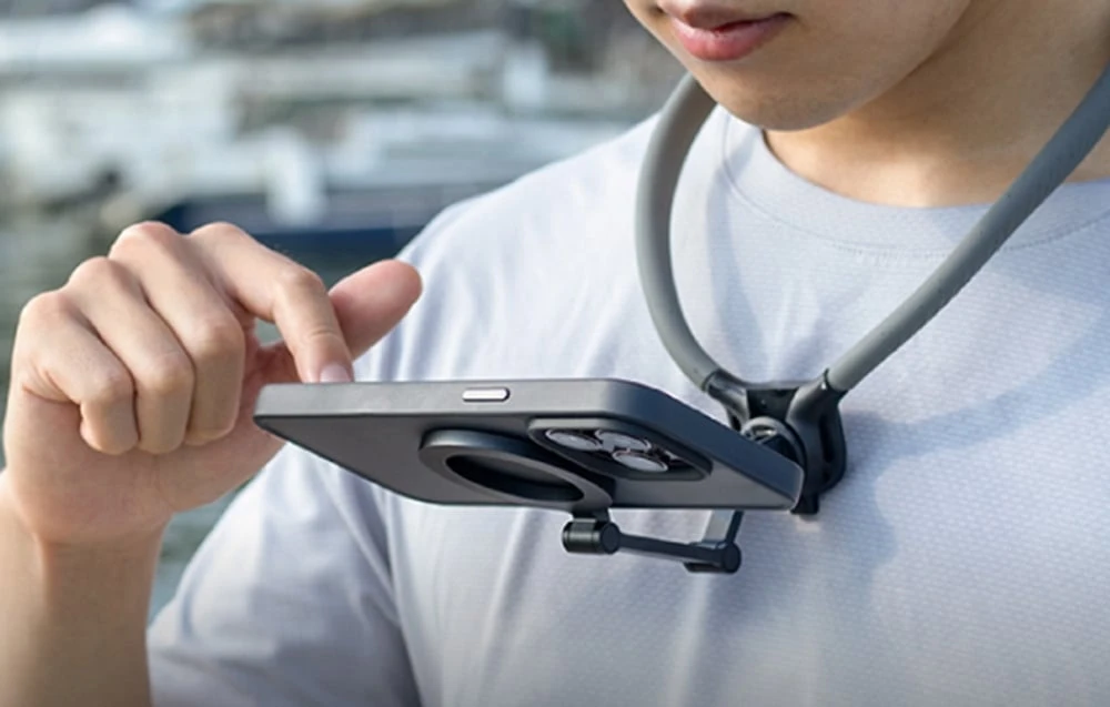 Mocowanie na klatkę piersiową PGYTECH do kamer sportowych i smartfonów MagSafe aprašymas - Prekės nuotrauka Mocowanie na klatkę piersiową PGYTECH do kamer sportowych i smartfonów MagSafe aprašymas - Prekės nuotrauka