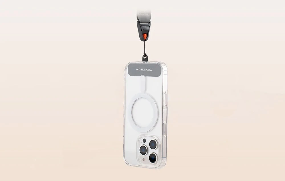 PGYTECH LinkGo Dual Mount Version Phone Strap juodos spalvos aprašymas - Prekės nuotrauka