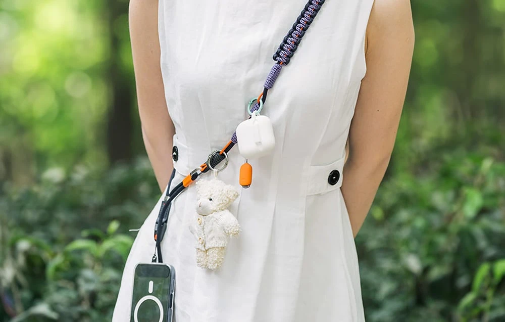 PGYTECH LinkGo Dual Mount Version Phone Strap juodos spalvos aprašymas - Prekės nuotrauka