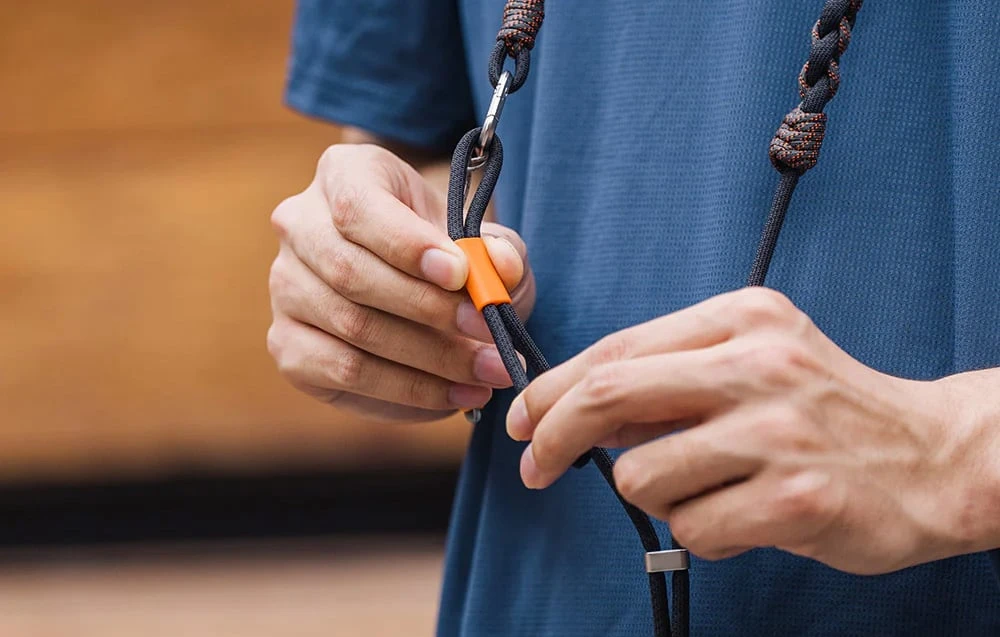 PGYTECH LinkGo Dual Mount Version Phone Strap juodos spalvos aprašymas - Prekės nuotrauka