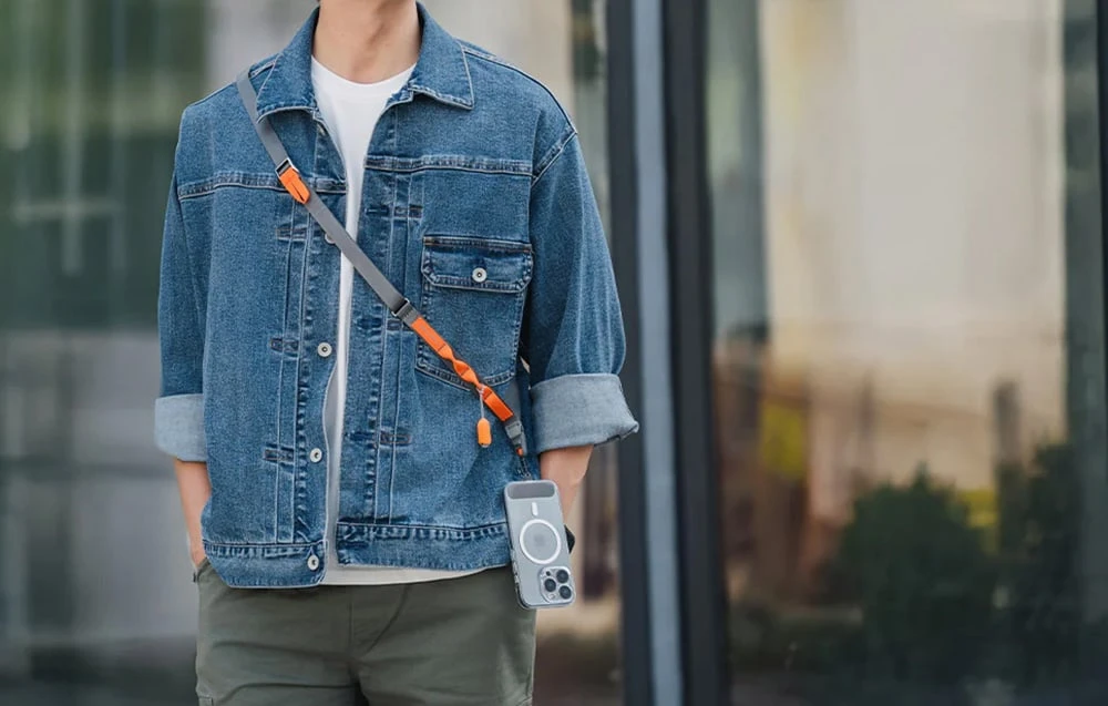 PGYTECH LinkGo phone strap pilka aprašymas - Prekės nuotrauka