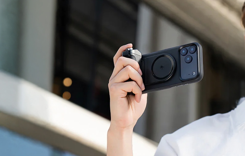 Išmaniojo telefono fotoaparato laikiklis - PGYTECH MagCam 2 P-PG-081 Juodas aprašymas - Prekės nuotrauka
