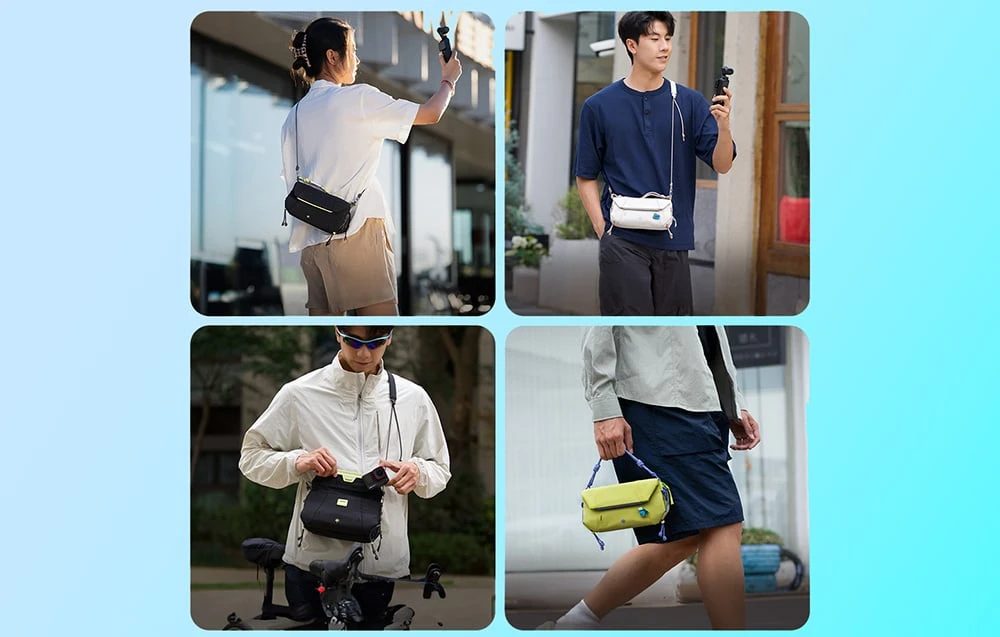 PGYTECH OneGo Pocket Sling Shoulder Photo Bag baltos spalvos aprašymas - Prekės nuotrauka PGYTECH OneGo Pocket Sling Shoulder Photo Bag baltos spalvos aprašymas - Prekės nuotrauka