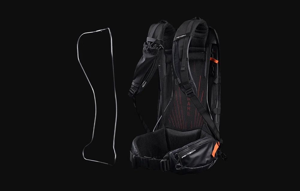 Kuprinė PGYTECH OnePro Flex 40L (juoda) + organizer L aprašymas - Prekės nuotrauka