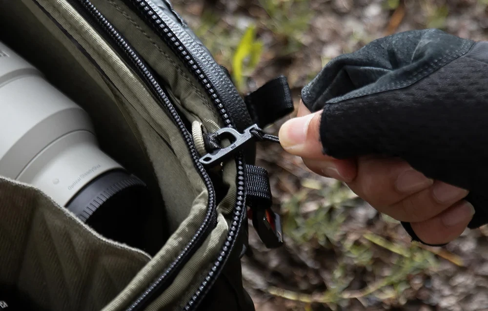 PGYTECH OnePro Flex 50l backpack (juodas) + organizer M aprašymas - Prekės nuotrauka
