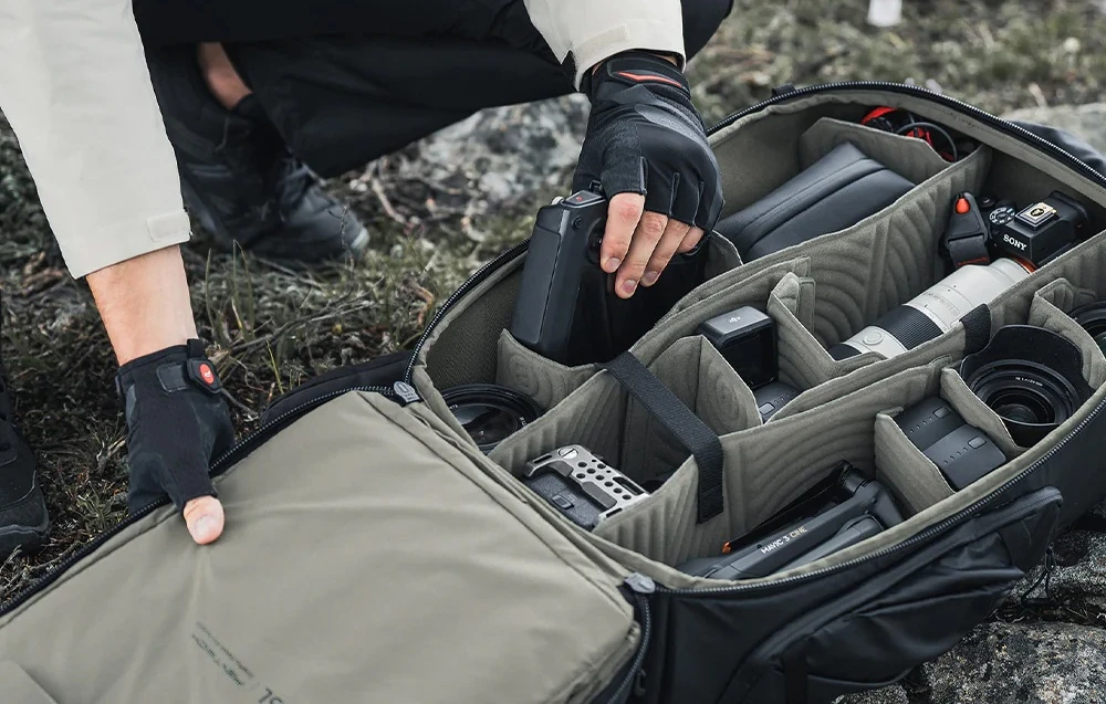 PGYTECH OnePro Focux 35L Backpack (juodas) aprašymas - Prekės nuotrauka
