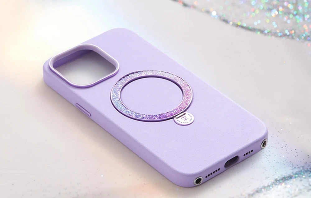 Telefono dėklas Joyroom Dancing Circle PN-15L2 Iphone 15 Pro (violetinė) be pakuotės aprašymas - Prekės nuotrauka Telefono dėklas Joyroom Dancing Circle PN-15L2 Iphone 15 Pro (violetinė) be pakuotės aprašymas - Prekės nuotrauka