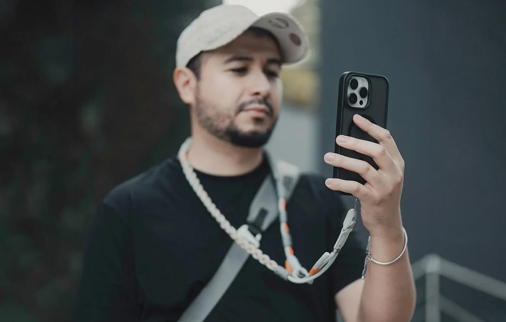 Pgytech Phone Photography Strap PGY LinkGo (Rožinė) aprašymas - Prekės nuotrauka