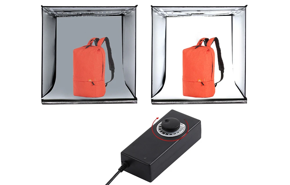 Puluz Fotografavimo kubas LED 60cm 3380 lmn aprašymas - Prekės nuotrauka Puluz Fotografavimo kubas LED 60cm 3380 lmn aprašymas - Prekės nuotrauka