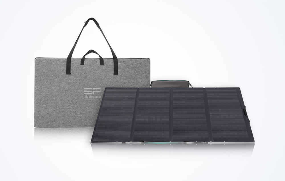 EcoFlow 400W saulės baterija aprašymas - Prekės nuotrauka EcoFlow 400W saulės baterija aprašymas - Prekės nuotrauka