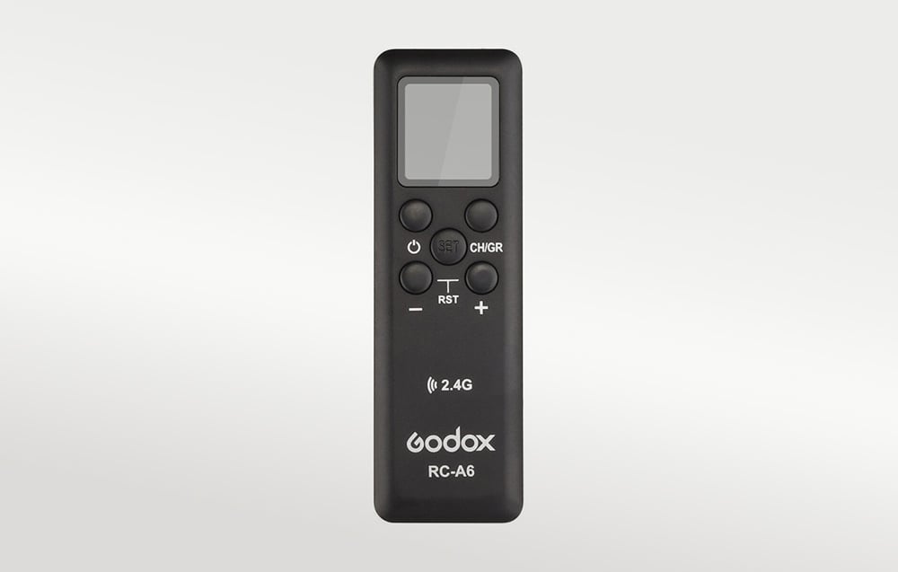 Nuotolinis valdymas - Godox RC A6 LED šviesos valdiklis 32 kanalai 16 grupių aprašymas - Prekės nuotrauka