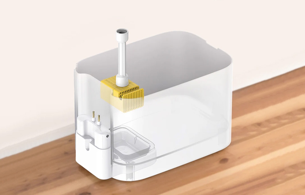 PETKIT P41161 | Petkit Wireless Vanduo Pump FFT1-2 (UVC) | Material PPO | Geltona aprašymas - Prekės nuotrauka