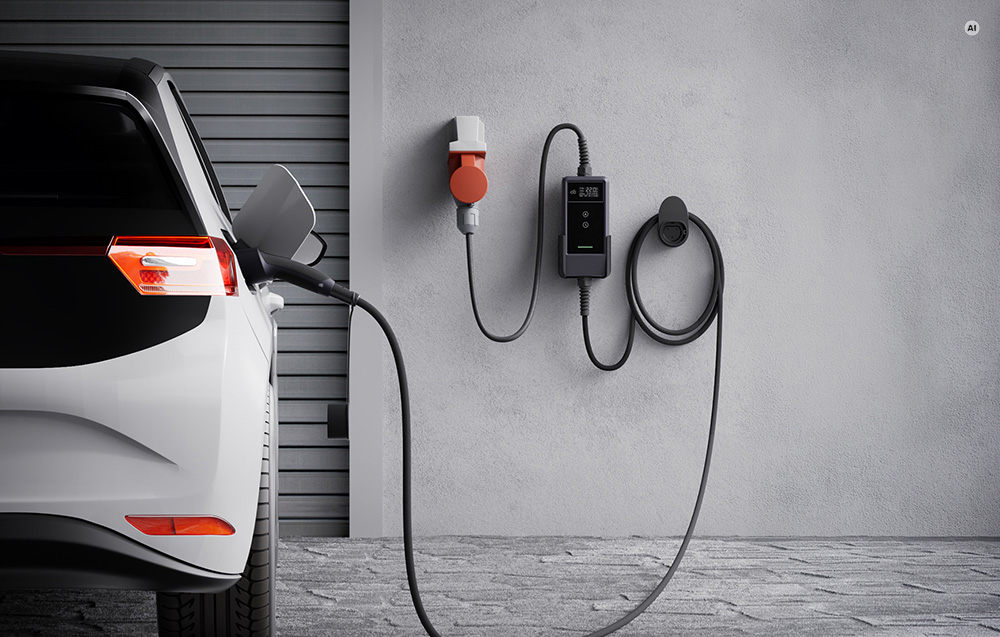 Nešiojamas elektromobilio įkroviklis - DEPOW deM2D22B7D_DL 22 kW 7 m aprašymas - Prekės nuotrauka