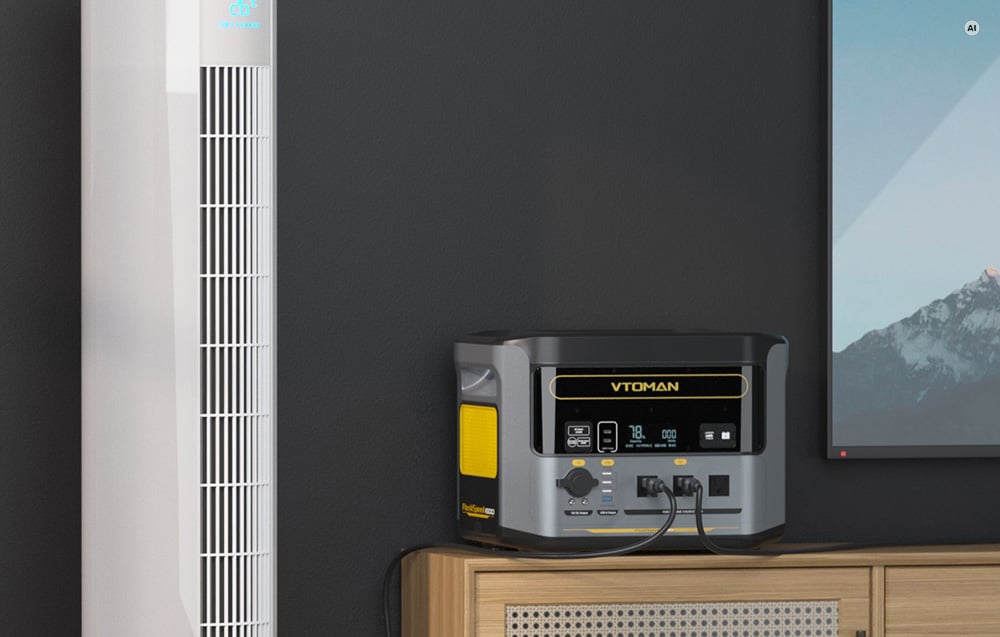 Portable Power Station VTOMAN FlashSpeed1500 1500W aprašymas - Prekės nuotrauka
