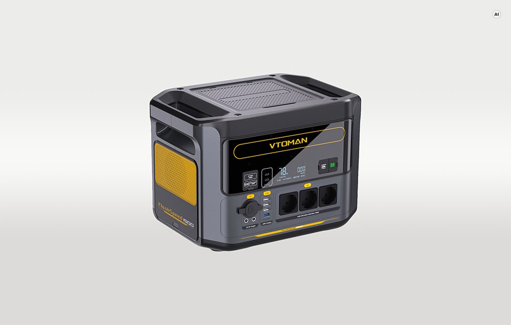 Portable Power Station VTOMAN FlashSpeed1500 1500W aprašymas - Prekės nuotrauka