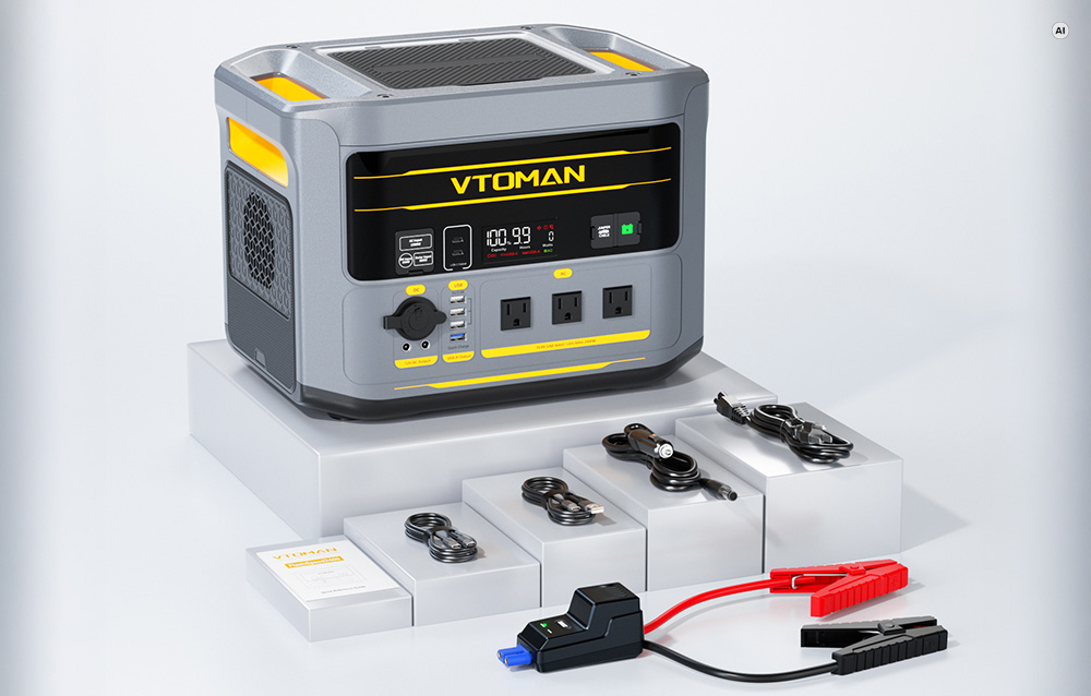 Portable power station VTOMAN FlashSpeed2400 2400W aprašymas - Prekės nuotrauka