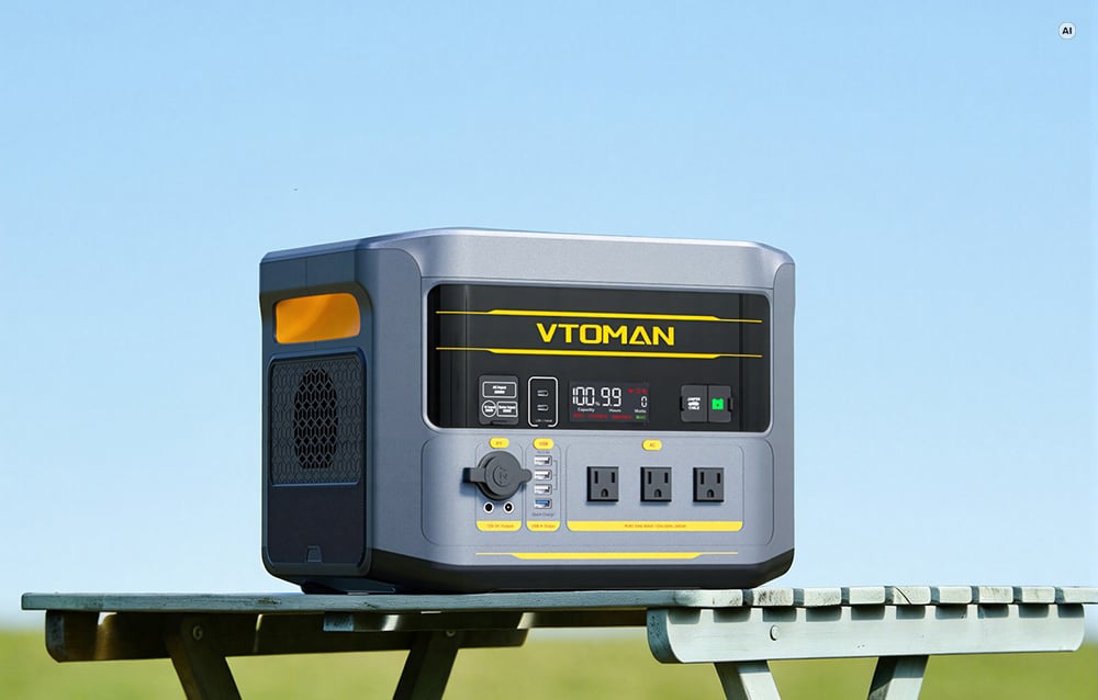 Portable power station VTOMAN FlashSpeed2400 2400W aprašymas - Prekės nuotrauka