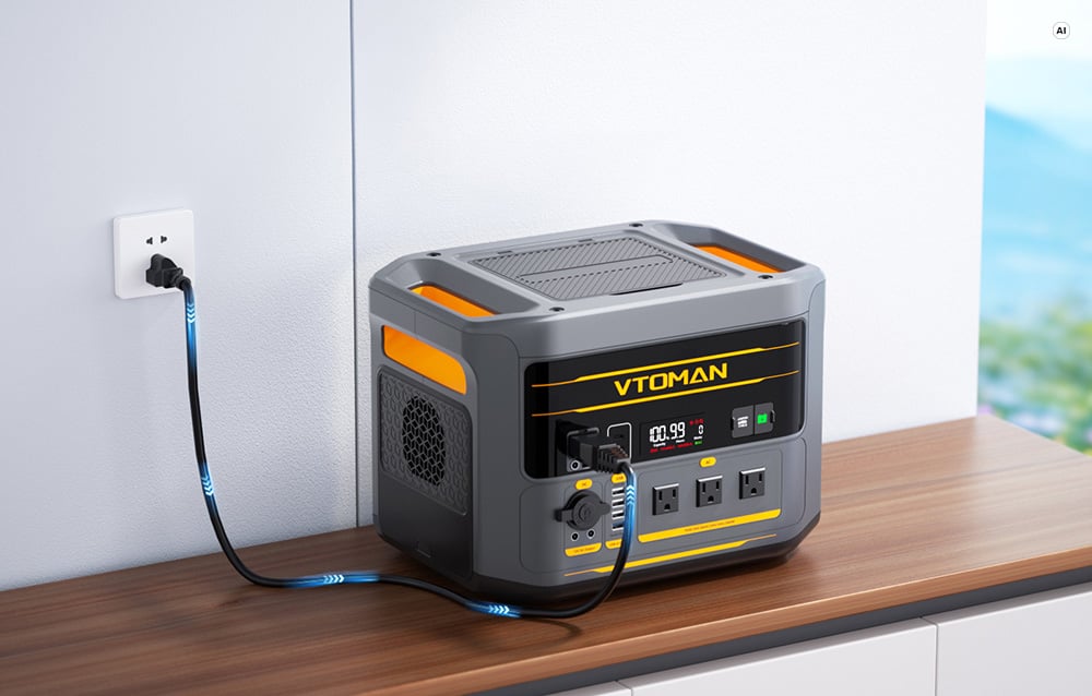 Portable power station VTOMAN FlashSpeed2400 2400W aprašymas - Prekės nuotrauka