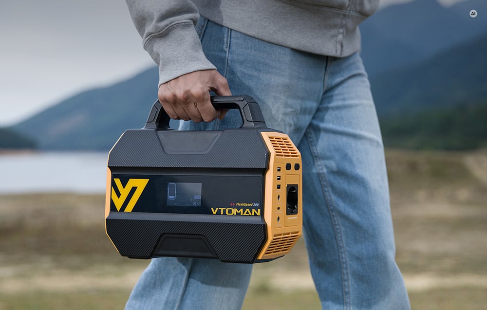 Portable Power Station VTOMAN FlashSpeed300 300W aprašymas - Prekės nuotrauka