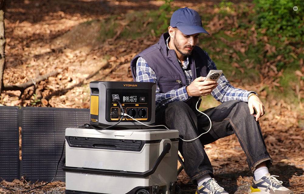 Portable Power Station VTOMAN FlashSpeed600 600W aprašymas - Prekės nuotrauka