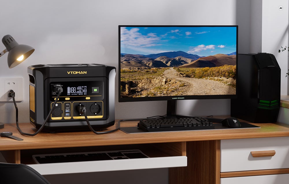 Portable Power Station VTOMAN FlashSpeed600 600W aprašymas - Prekės nuotrauka