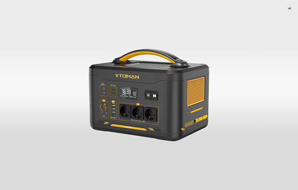 Portable Power Station VTOMAN Jump 2200 2200W aprašymas - Prekės nuotrauka
