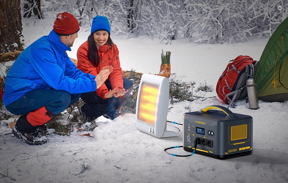 Portable Power Station VTOMAN Jump 2200 2200W aprašymas - Prekės nuotrauka