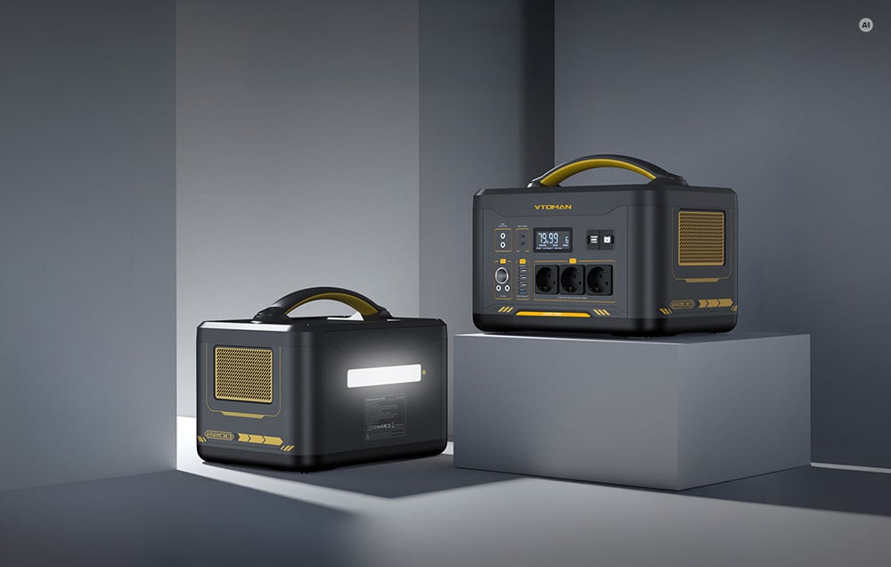 Portable Power Station VTOMAN Jump 2200 2200W aprašymas - Prekės nuotrauka