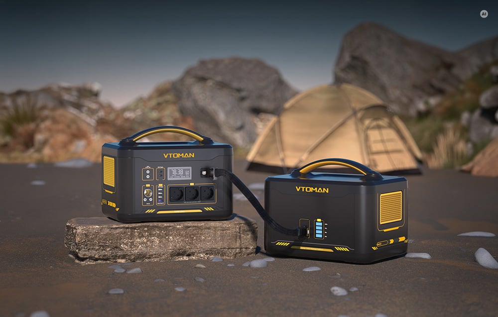 Portable Power Station VTOMAN Jump 2200 2200W aprašymas - Prekės nuotrauka