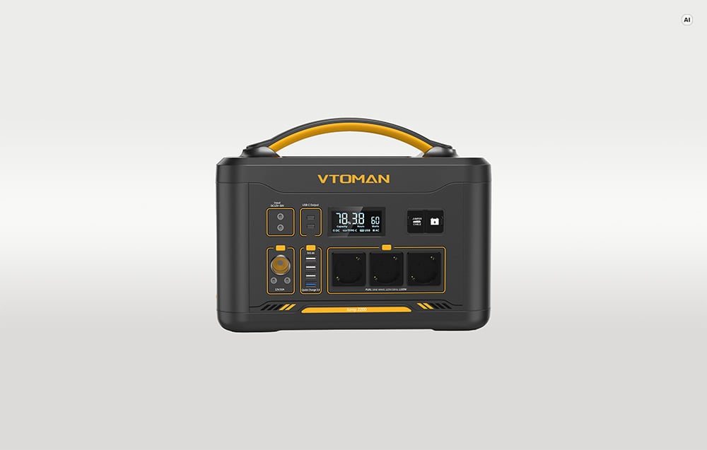 Portable Power Station VTOMAN Jump 2200 2200W aprašymas - Prekės nuotrauka