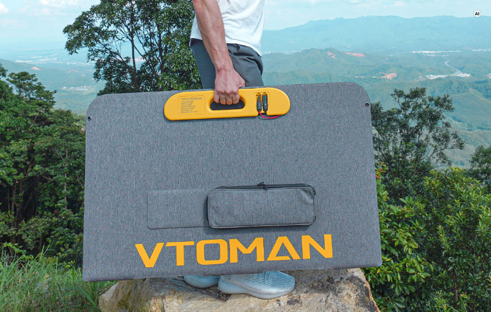 Portable Solar Panel VTOMAN VS400 400W aprašymas - Prekės nuotrauka