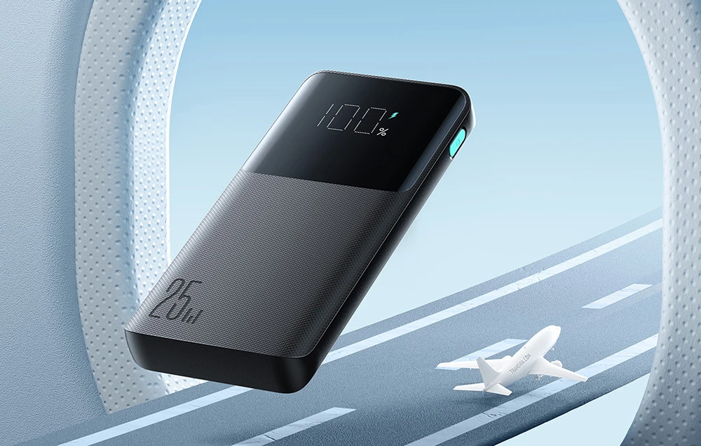 Išorinė baterija Power Bank Joyroom JR-PBF20 22.5W 10000mAh juoda aprašymas - Prekės nuotrauka Išorinė baterija Power Bank Joyroom JR-PBF20 22.5W 10000mAh juoda aprašymas - Prekės nuotrauka