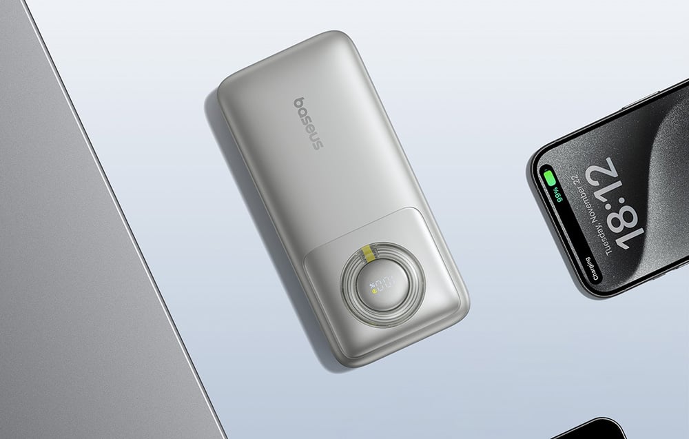 Išorinė baterija „Baseus OS Free2Pull“ 20000 mAh 65 W