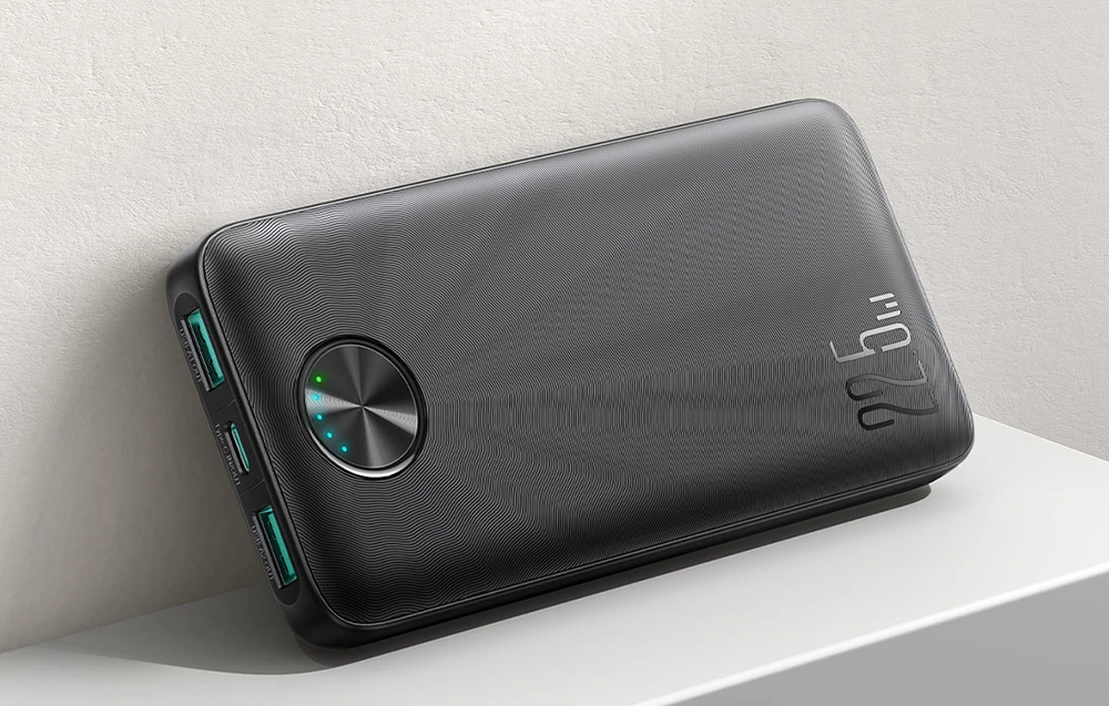 Išorinė baterija Power Bank Joyroom JR-PBF15 22.5W 10000mAh juoda aprašymas - Prekės nuotrauka Išorinė baterija Power Bank Joyroom JR-PBF15 22.5W 10000mAh juoda aprašymas - Prekės nuotrauka