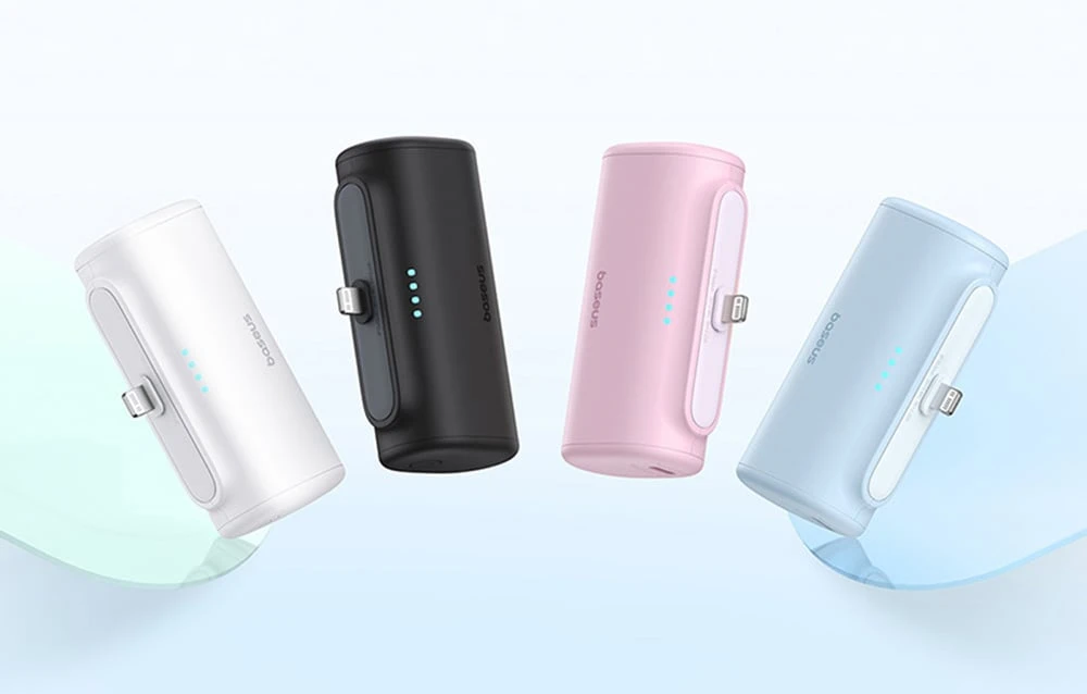 Powerbank OS-Baseus Compact IP 5000mAh 20W (baltas) aprašymas - Prekės nuotrauka Powerbank OS-Baseus Compact IP 5000mAh 20W (baltas) aprašymas - Prekės nuotrauka
