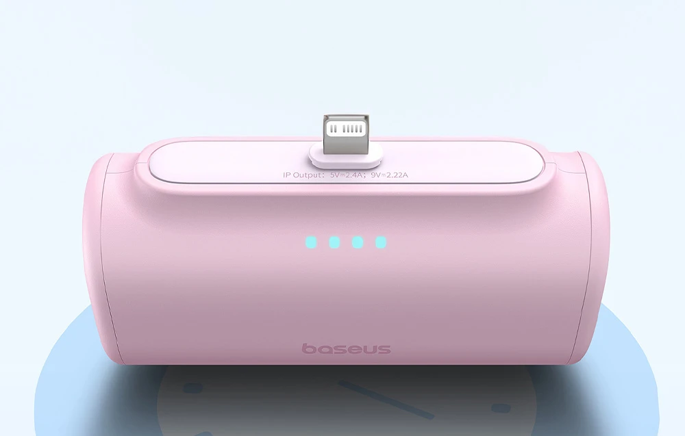 Powerbank OS-Baseus Compact IP 5000mAh 20W (rožinė) aprašymas - Prekės nuotrauka Powerbank OS-Baseus Compact IP 5000mAh 20W (rožinė) aprašymas - Prekės nuotrauka
