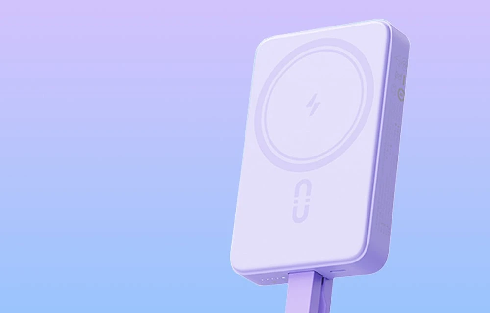 Powerbank Romoss WMS10 10000mAh 20W (violetinė) aprašymas - Prekės nuotrauka Powerbank Romoss WMS10 10000mAh 20W (violetinė) aprašymas - Prekės nuotrauka