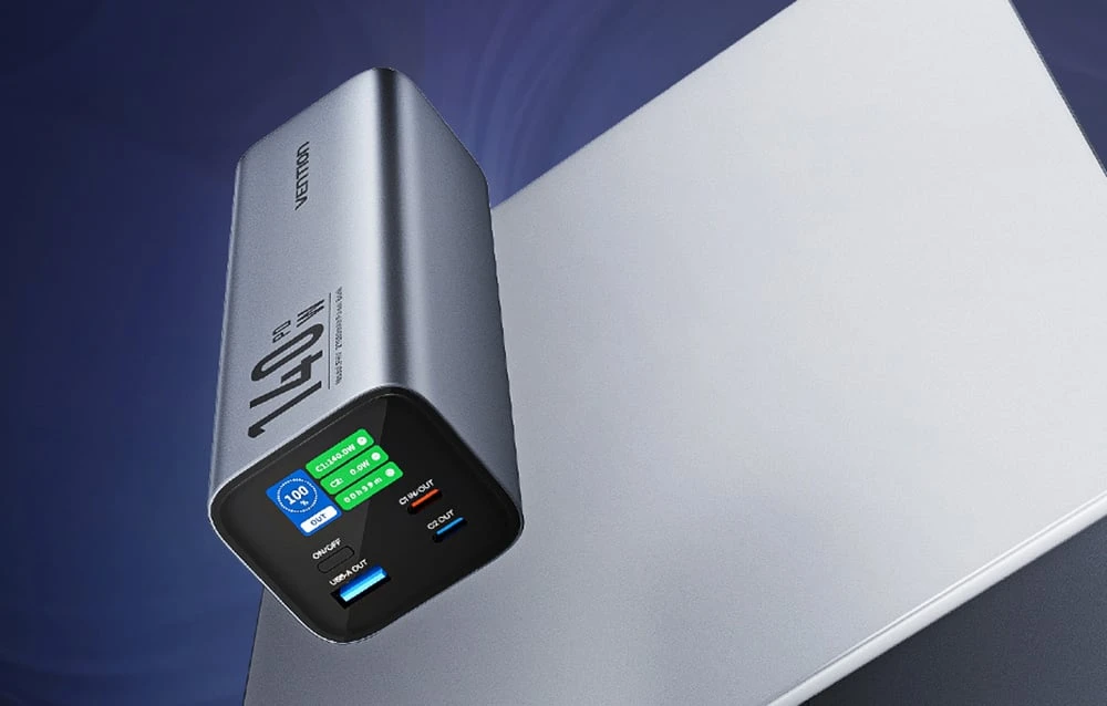 Vention 27000mAh 140W PD 3.1 + USB-C laidas 240W aprašymas - Prekės nuotrauka