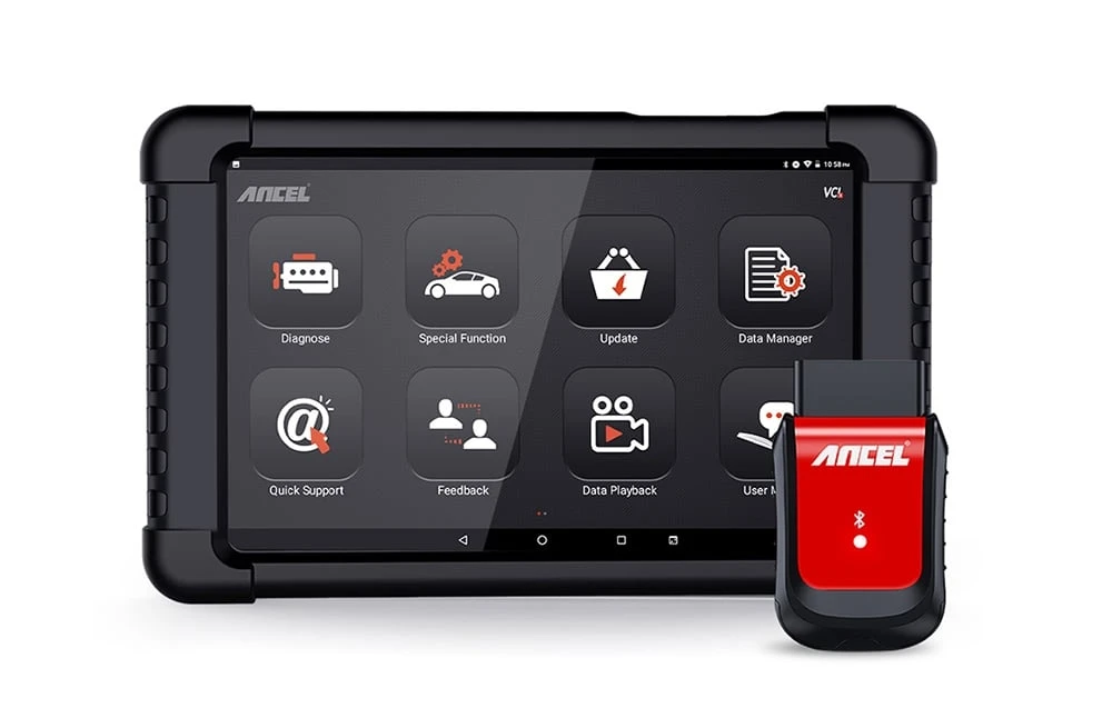 Professional automotive OBD2 diagnostic scanner Ancel X6 aprašymas - Prekės nuotrauka Professional automotive OBD2 diagnostic scanner Ancel X6 aprašymas - Prekės nuotrauka