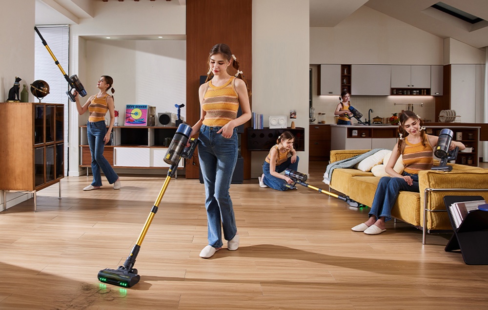 Dulkių siurblys PROSCENIC P15 Cordless Upright Vacuum Cleaner aprašymas - Prekės nuotrauka