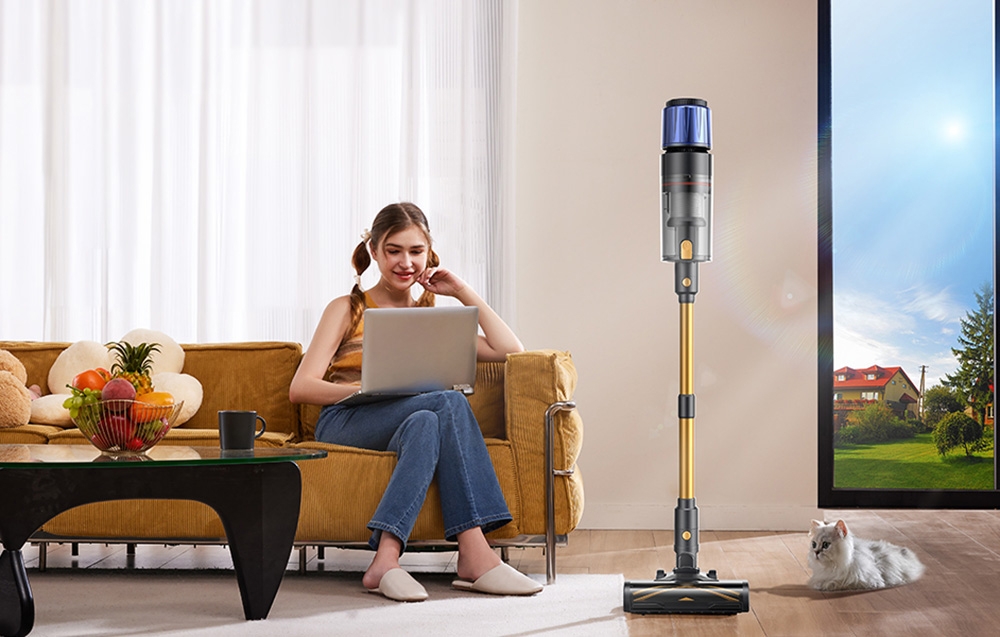 Dulkių siurblys PROSCENIC P15 Cordless Upright Vacuum Cleaner aprašymas - Prekės nuotrauka