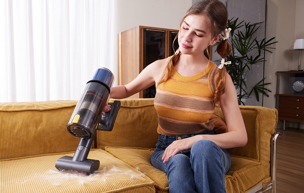 Dulkių siurblys PROSCENIC P15 Cordless Upright Vacuum Cleaner aprašymas - Prekės nuotrauka
