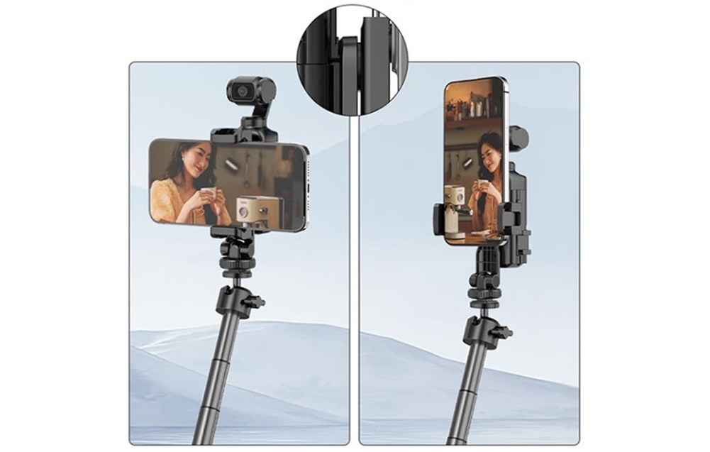 Puluz adapteris, skirtas DJI OSMO Pocket 3 su 1/4 colio šalta jungtimi aprašymas - Prekės nuotrauka