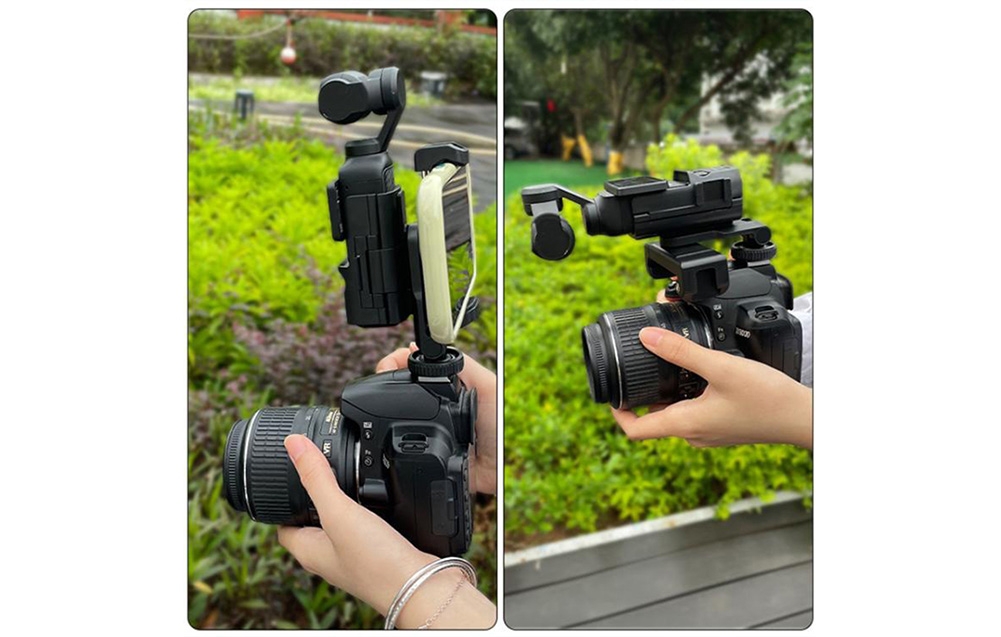 Puluz adapteris, skirtas DJI OSMO Pocket 3 su 1/4 colio šalta jungtimi aprašymas - Prekės nuotrauka